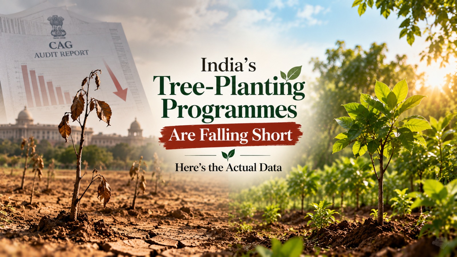 India's Tree-Planting Programmes Are Falling Short — Here's the Actual Data